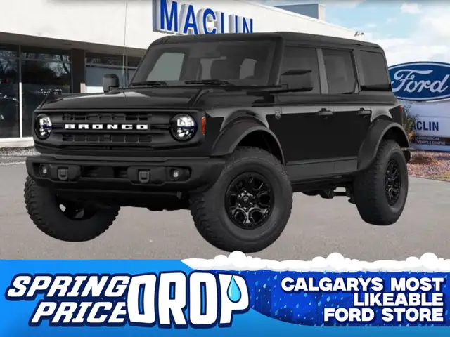 2026 Ford Bronco BIG BEND | BLACK APPEARANCE PACKAGE |