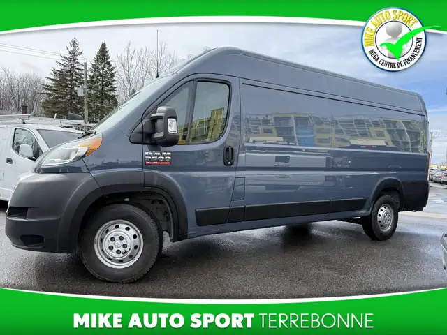 RAM ProMaster Cargo Van 3500 allongé toit élevé 2021 BAS KILO! - Photo 2