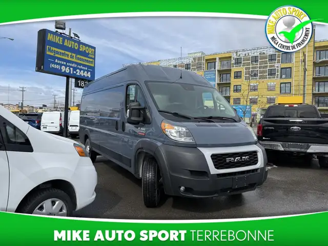 RAM ProMaster Cargo Van 3500 allongé toit élevé 2021 BAS KILO! - Photo 5