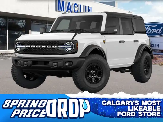 2026 Ford Bronco BADLANDS | SASQUATCH PACKAGE | HIGH/LUX PACKAGE