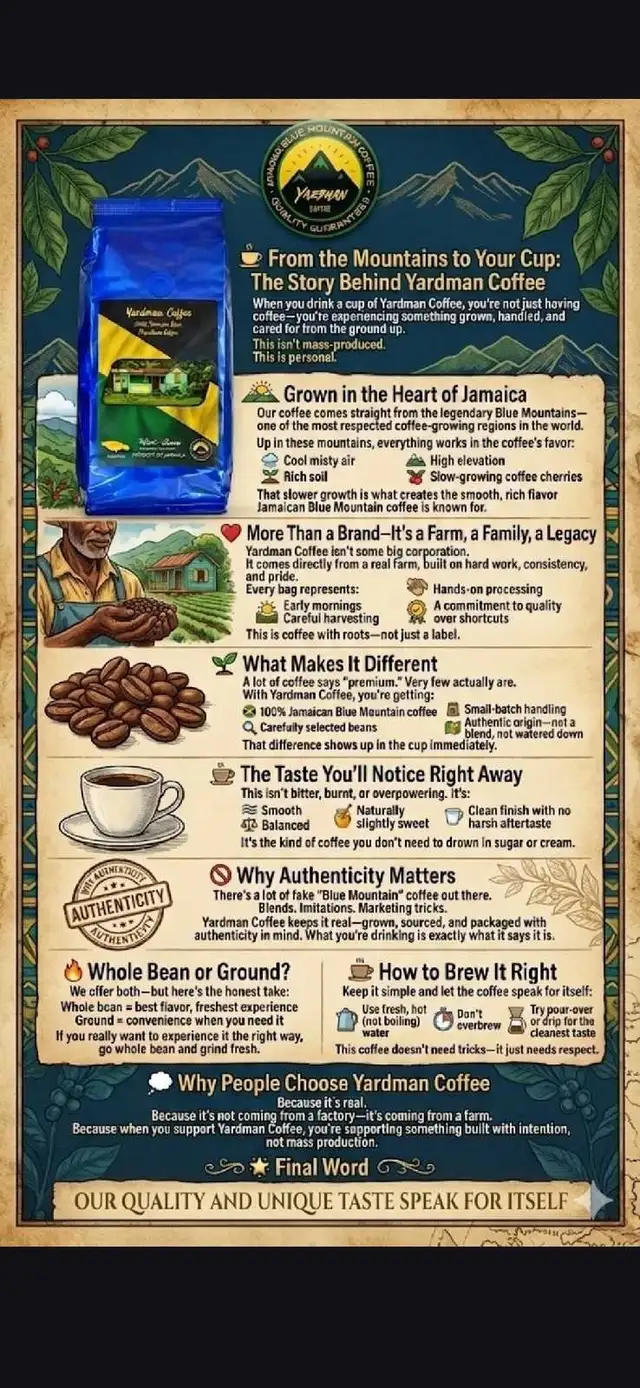 Jamaica blue mountain coffee 454g - Photo 2