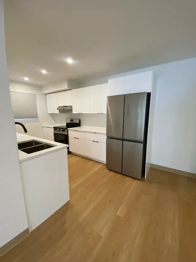 New 4 plex: Upstairs unit, 2 bedroom, 1 bath w/ private entrance