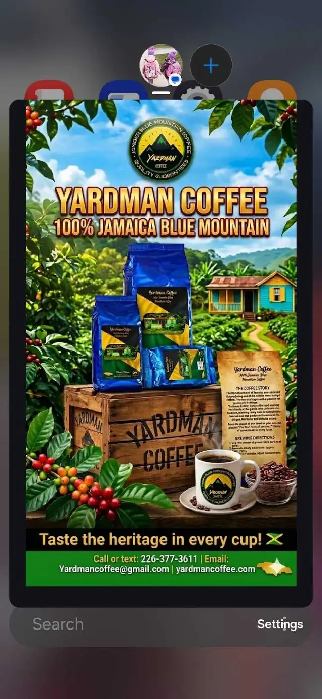 Jamaica blue mountain coffee 227g - Photo 2