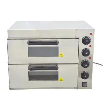 110V 3KW Commercial Double-decker Pizza Electric Oven 056088