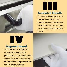 110V 3KW Commercial Double-decker Pizza Electric Oven 056088 - Photo 6