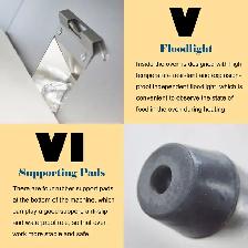 110V 3KW Commercial Double-decker Pizza Electric Oven 056088 - Photo 7