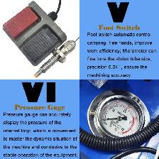 220V 4KW Hydraulic Hose Crimper Tube Shrinking Machine 056314 - Photo 10