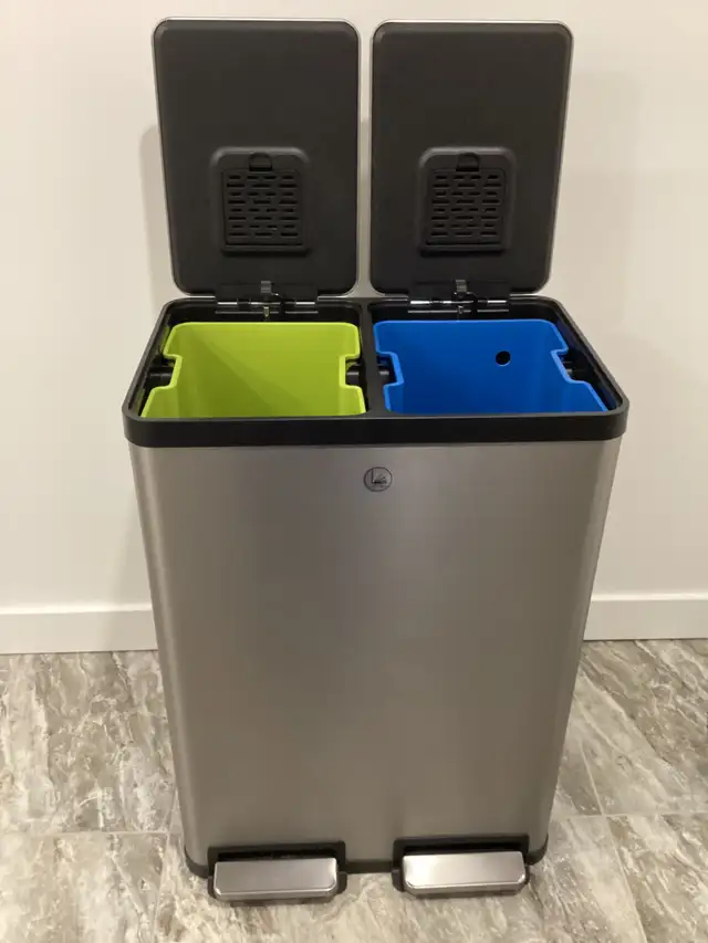 Poubelle double pour cuisine - Photo 2