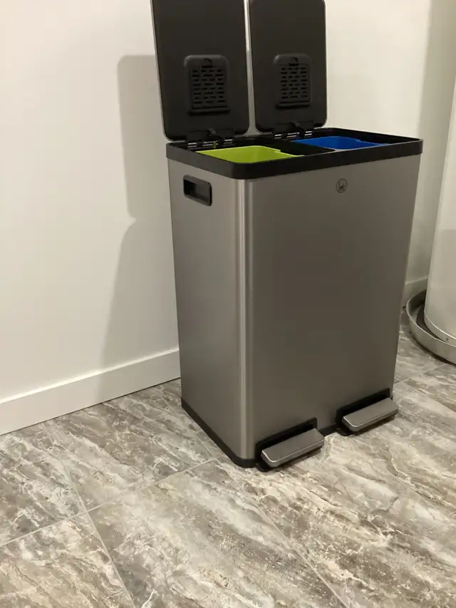 Poubelle double pour cuisine - Photo 3