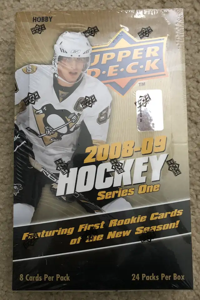 2008-09 Upper deck hockey Series 1 Hobby box.