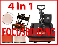 Super Deal 4in1 Sublimation Heat Press Mug Plate Cap Hat T-shirt