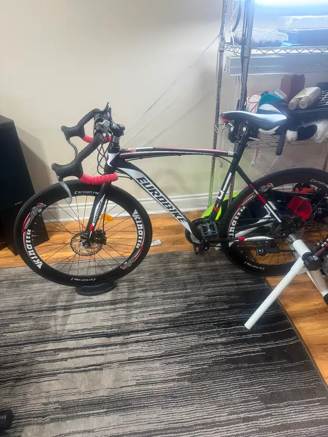 Racing Eurobike and indoor bike stand-ride year round!