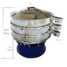 2-Layer 39.3inch Diameter Vibrating Screen 220V Shaker 230041 - Photo 2