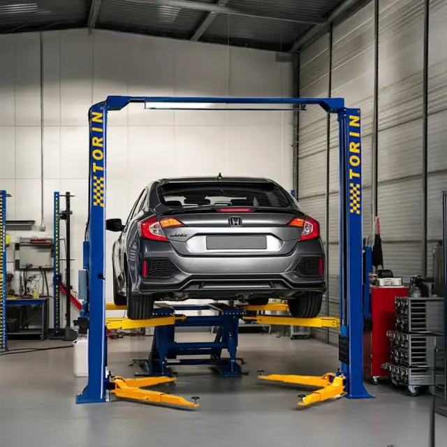 Two Post Car Lift – 12K Capacity, Overhead Style