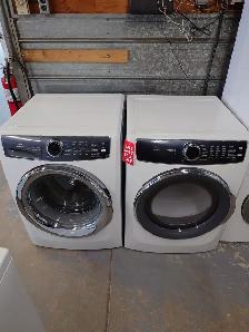 Electrolux '27' White Front Load Washer/Dryer Set on Sale‼️