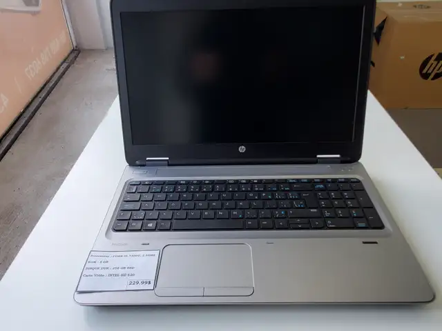 Hp Probook 650 G3, core i5 7ème génération, 8GB,256GB SSD,Win 11