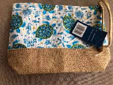 Handy Makeup or Cosmetic Bag- Greek  Design