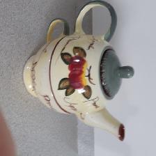 SET NEUF EN PORCELAINE: THÉIÈRE 4'HAU TASSE 3'HAU: $15.00 LE SET - Photo 3