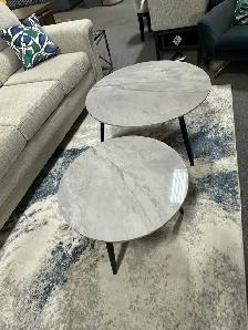2Pc Grey sintered stone marble top Coffee Table for Only $249. - Photo 2