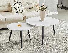 2Pc Grey sintered stone marble top Coffee Table for Only $249. - Photo 5