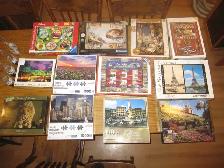 80 BRAND NEW 1000,1500 PIECE PUZZLES FACTORY SEALED $6-$10 EACH - Photo 4