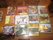 80 BRAND NEW 1000,1500 PIECE PUZZLES FACTORY SEALED $6-$10 EACH - Photo 5