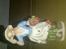 BELLE FIGURINE NEUVE DE LA CORÉE 6'HAUT EN PORCELAINE: $15.00 - Photo 3