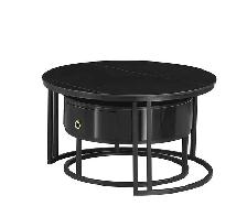 Sintered stone marble top Coffee Table set of 2 for Only $299. - Photo 2