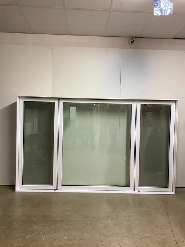 10753BP Fenêtre Battant PVC Blanc 3 sect 2 ouvr   101 x 60