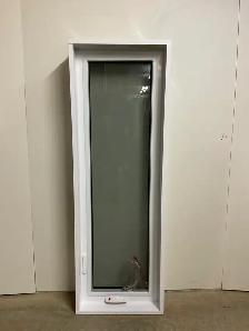 10783BP Fenêtre Battant PVC Blanc 1 sect 1 ouvr 20 x 59 1/2 - Photo 2