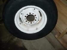 2 used 15' implement tires and 4 used 16' truck tires