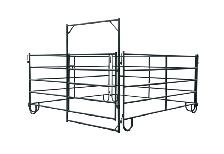 Complete Corral Set – 10×5 Panels (54) with 2 Gates, Ideal for L - Photo 4