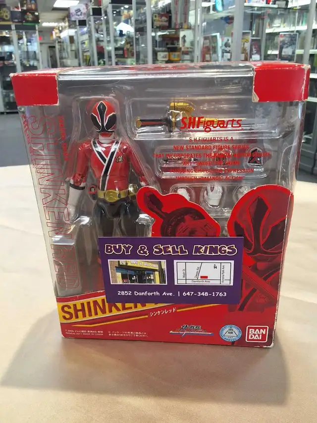 Shinken Red Takeru Shiba SH Figuarts