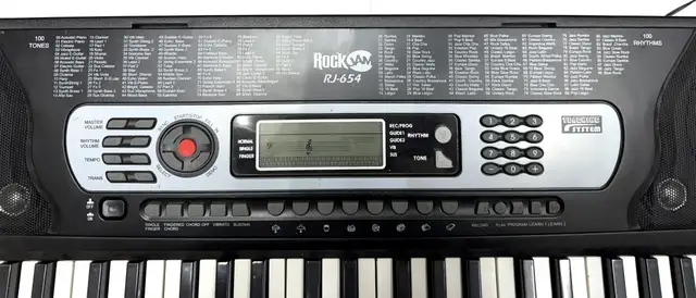 Rock Jam RJ-654 54 Key Musical Electric Keyboard - Photo 2