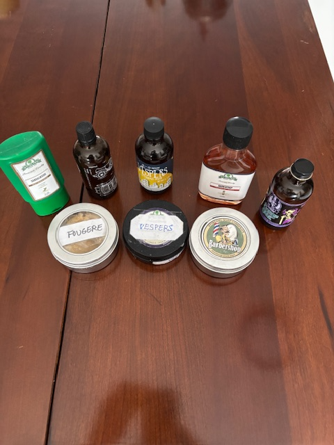 Name Brand Aftershave & Matching Shave Soaps