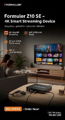 Formuler Z10 SE – 4K Smart TV Box | Family-Friendly Streaming