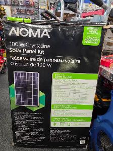 NOMA 100 Watt, 12V Crystalline Solar Panel Kit @ Cashopolis!! - Photo 2