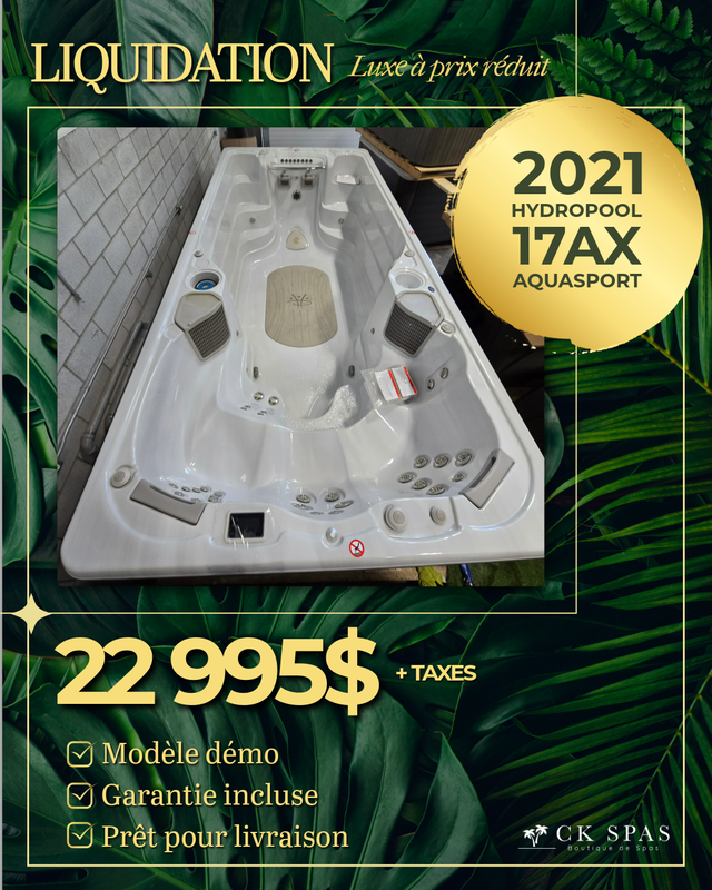 SPA DE NAGE DEMO 17AXSPORT EN LIQUIDATION