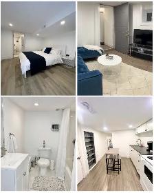 Oshawa Walk Out 1 Bedroom Basement - Furnished