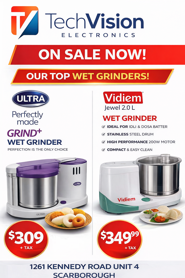 VIDIEM AND ULTRA WET GRINDER 2,0 L CAPACITY COMES WITH WARRANTY
