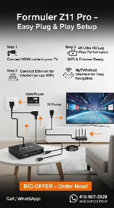 Android TV Box 4K – Formuler Z11 Pro | Plug & Play Home Entertai - Photo 2