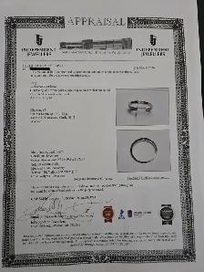 White gold diamond ring - Photo 3