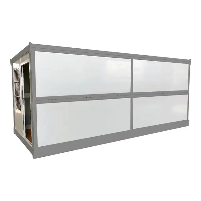 20FT Foldable Container House with Side Wall Door for Sale - Photo 2