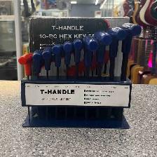 T-Handle 10-Pc Hex Key Set