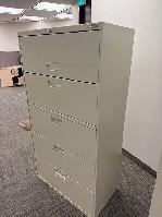 HON 5 Drawer Filing Cabinet-Used Furniture For Sale-Call Now! - Photo 3