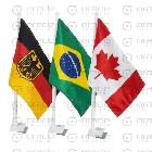 WORLD CUP STRING FLAGS - 2026 - 48 TEAM BUNTING - Photo 2