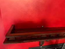 Wood Wall Shelf – 47" Length – Balcony Style - Photo 2