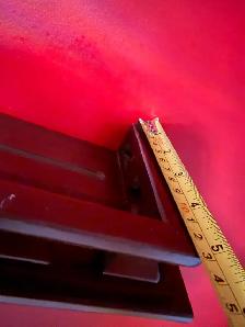 Wood Wall Shelf – 47" Length – Balcony Style - Photo 6