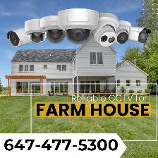 Premium 4K Security Camera Installation with Alarm Systems