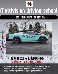 CAR DRIVING SESSION WITH MULTIVISION DRIVING SCHOOL